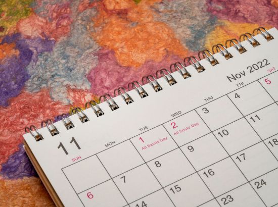 calendario para programar una cita